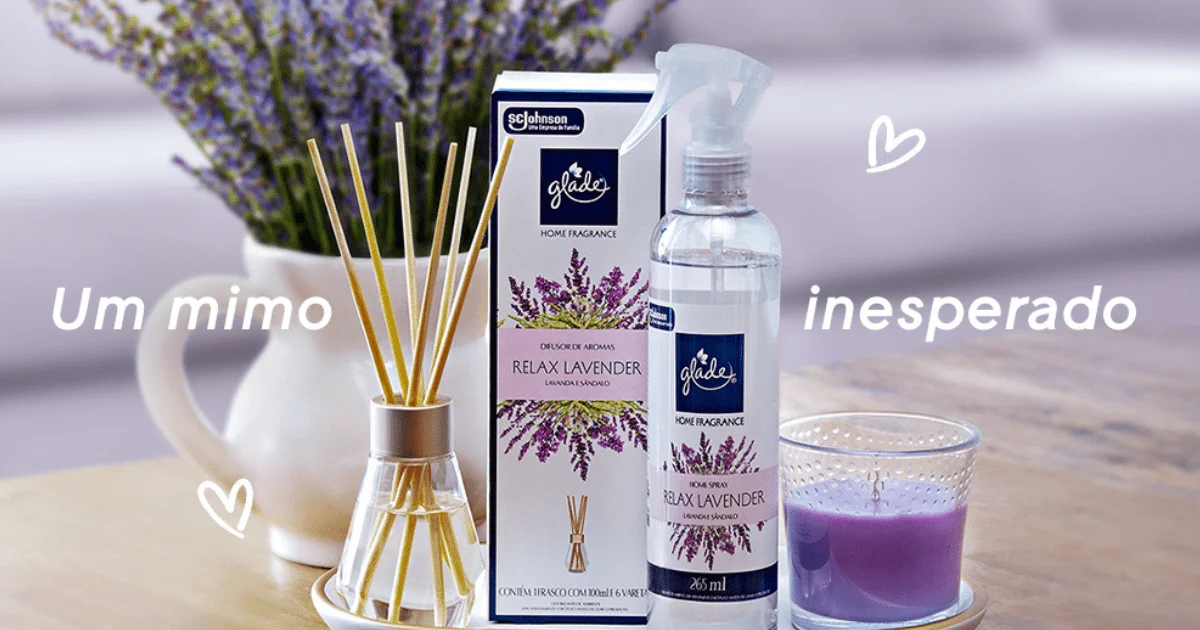 Velas, difusores e sprays cheirosos? Glade lança linha premium para transformar o clima da sua casa