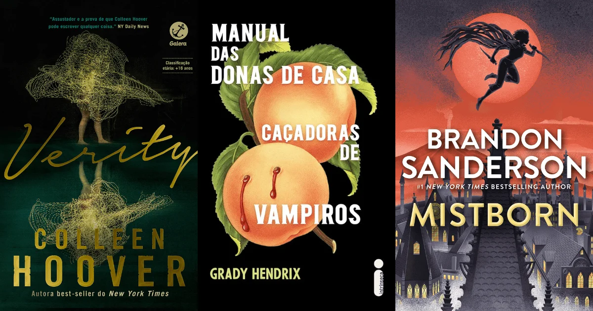 Os 5 livros que estão bombando nas redes sociais para renovar suas leituras