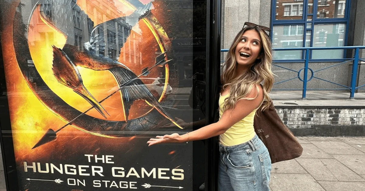 Brasileira Mariana Lewis brilha no elenco de ‘Jogos Vorazes’ em Londres
