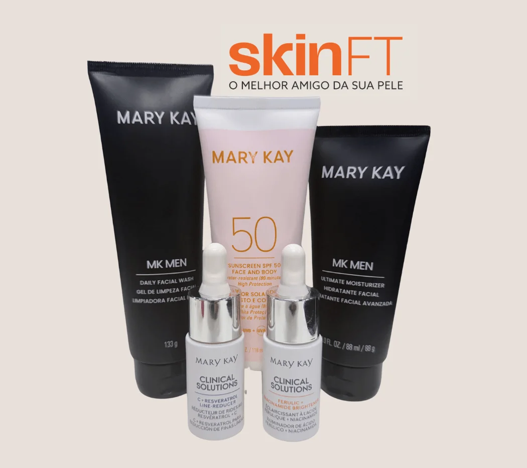 Skincare Masculina by Mary Kay: pele de respeito e rotina sem complicação