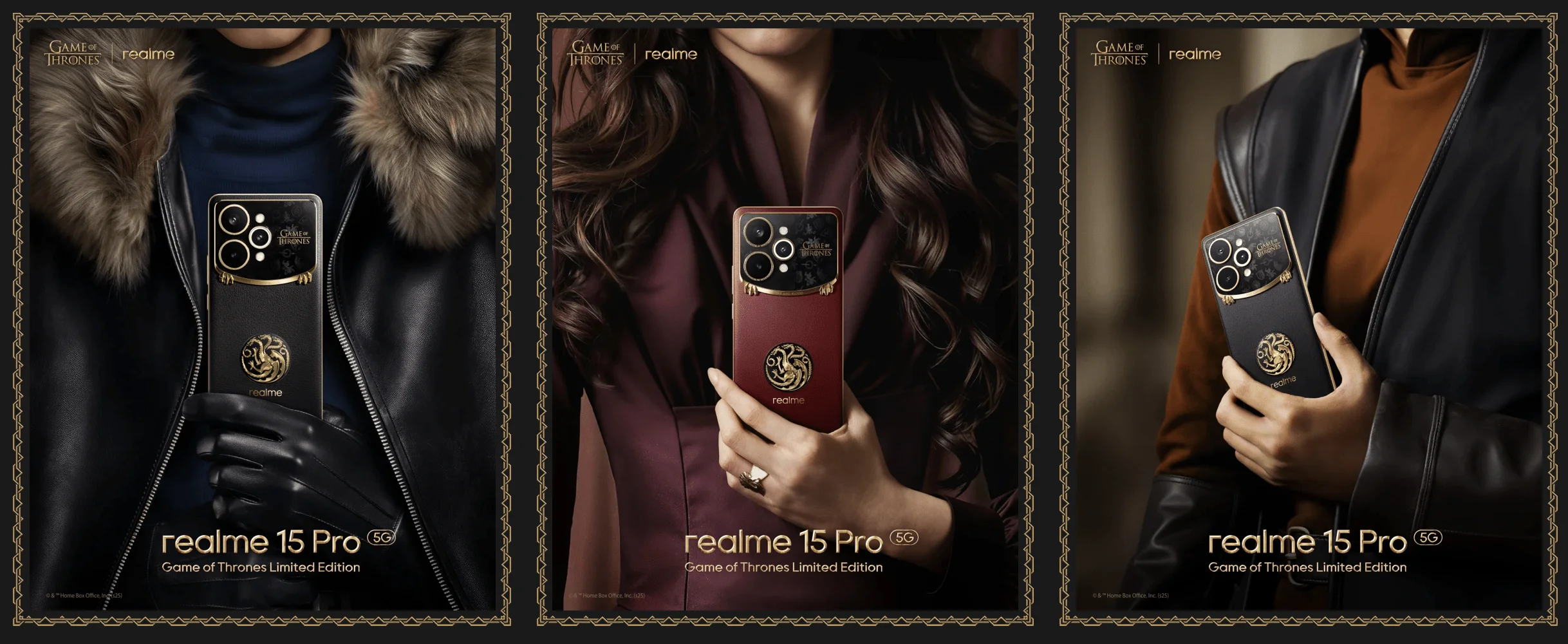 realme lança o primeiro smartphone de ‘Game of Thrones’ do mundo