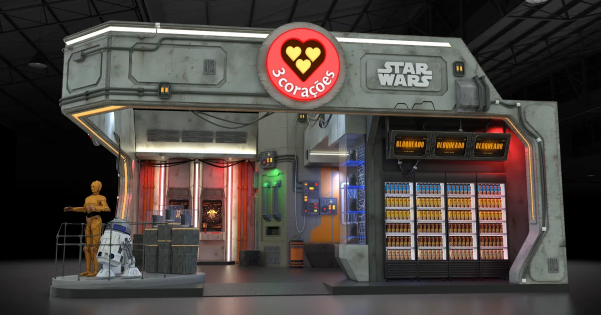 A força despertou (e a gente também)! 3 Corações foi o refúgio oficial dos rebeldes na CCXP25