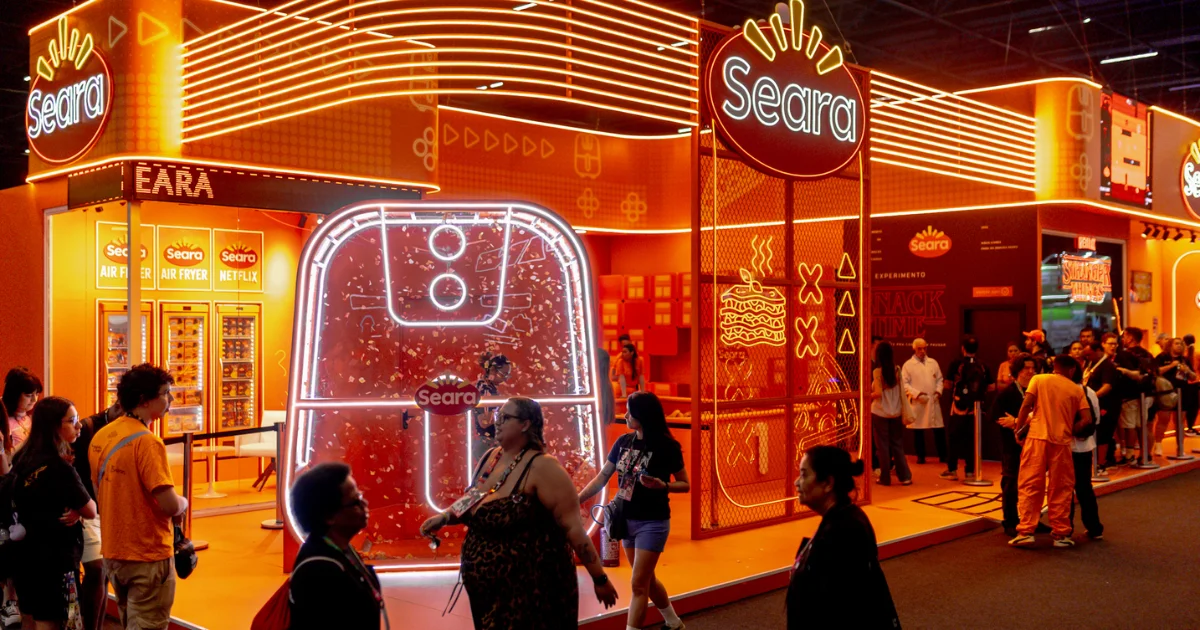 A dona da timeline! Seara foi a marca mais comentada da CCXP25 e “zerou o game” com lanche por telepatia