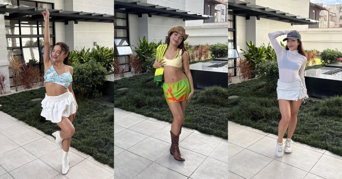 Ana Laura Lopes aposta em looks de clipes para o Carnaval