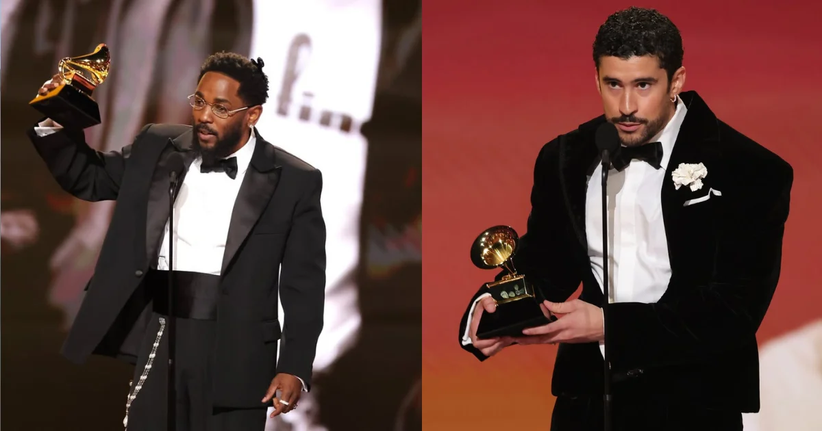 Bad Bunny e Kendrick Lamar fazem história no Grammy 2026