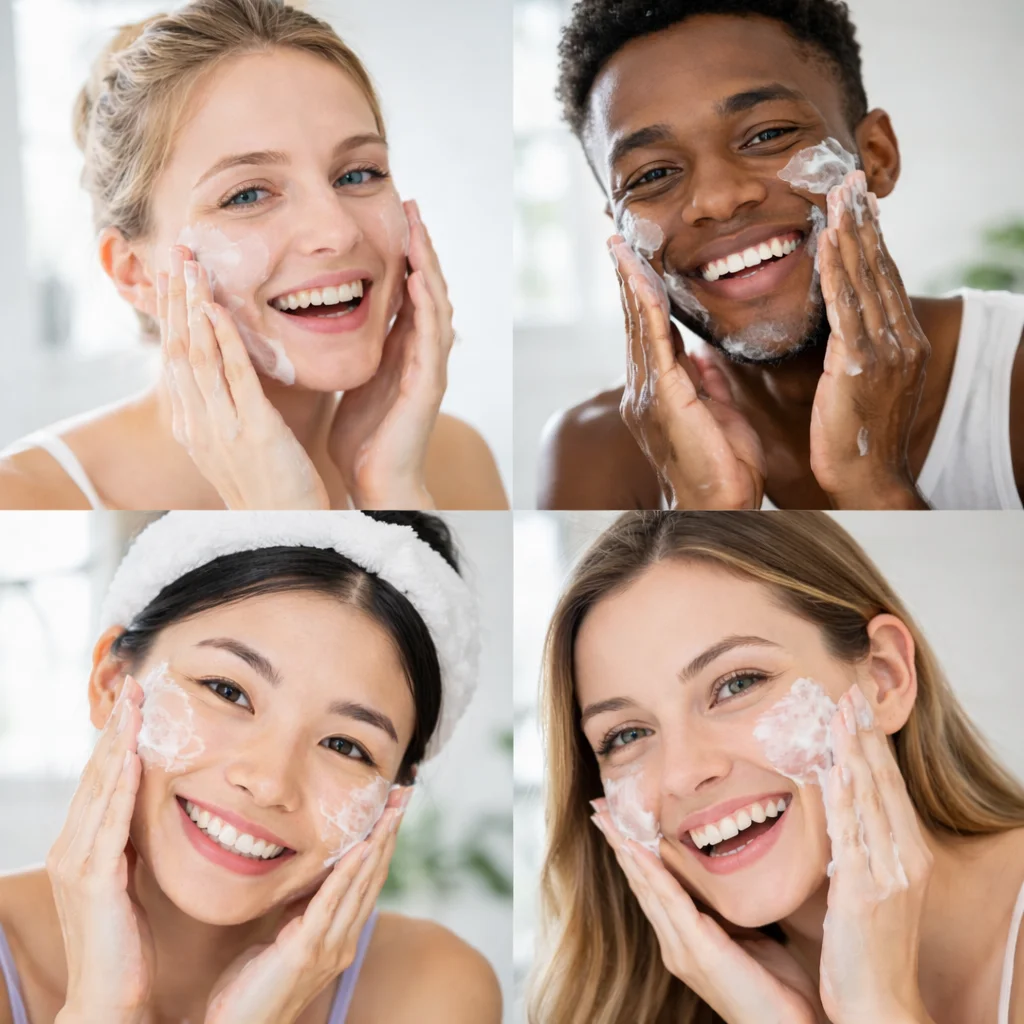 Guia definitivo de gel de limpeza para o seu rosto