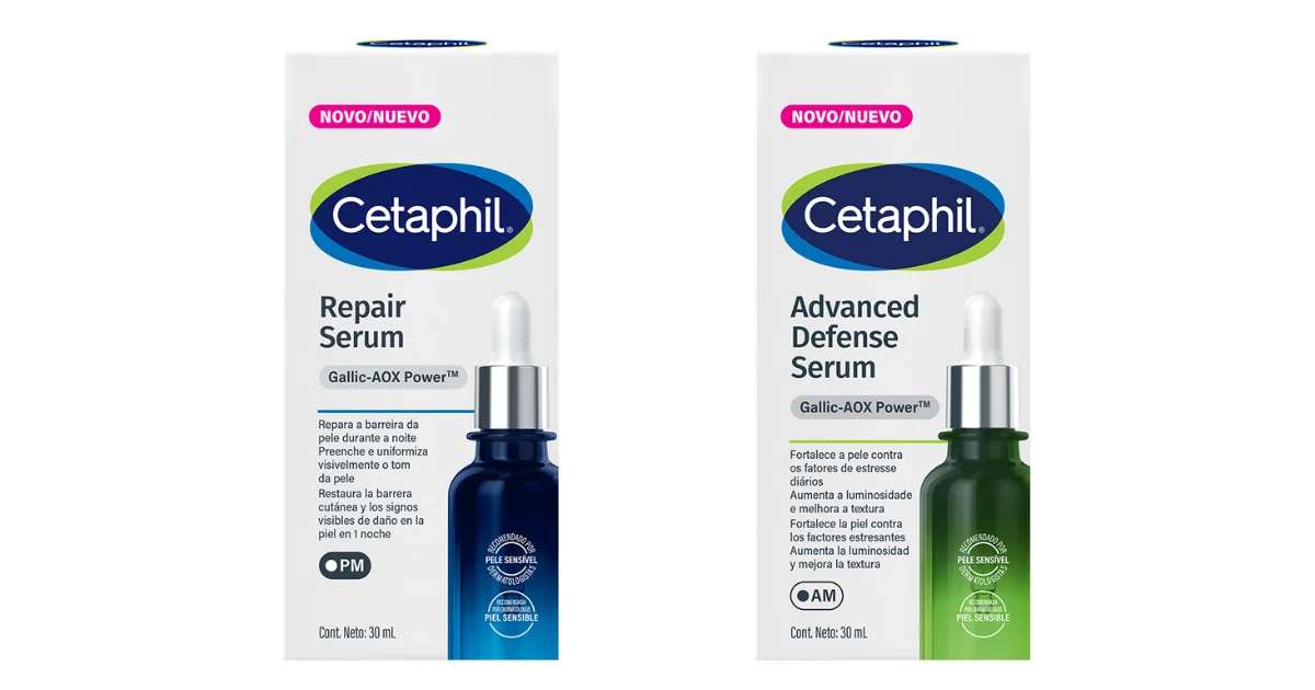 Cetaphil lança linha AM/PM: Séruns inteligentes que protegem e reparam a pele