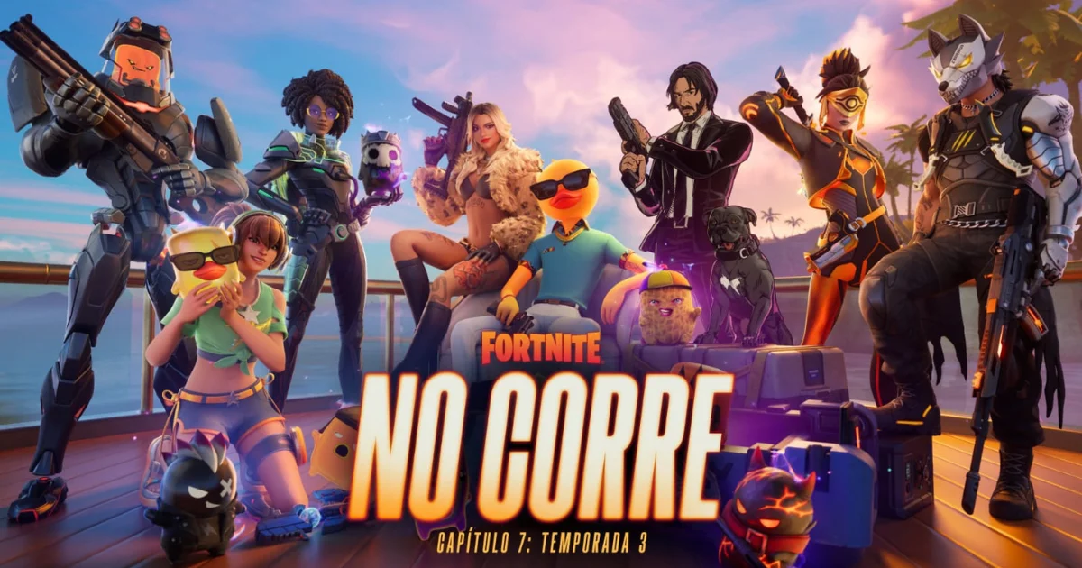 Fortnite revela temporada ‘Runners’ com novo passe de batalha, ‘John Wick’ e evento que promete mudar tudo
