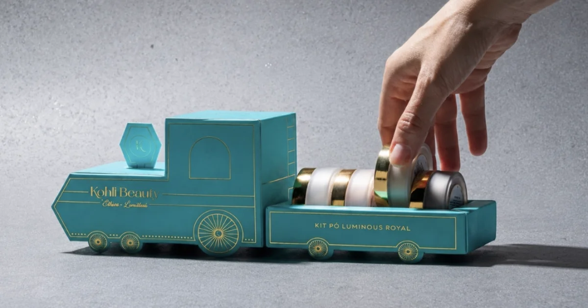 Luxo e tecnologia: Kohll Beauty lança o icônico Trem Luminous Royal