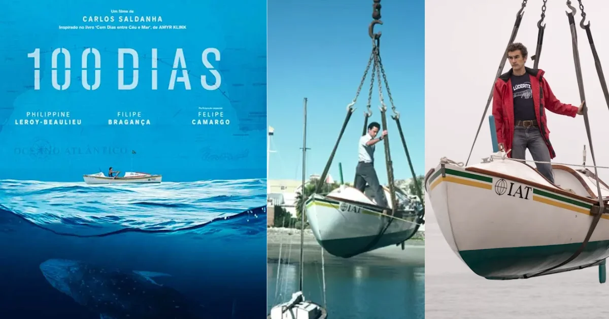 ‘100 Dias’: FT confere pré-estreia do filme inspirado na história de Amyr Klink