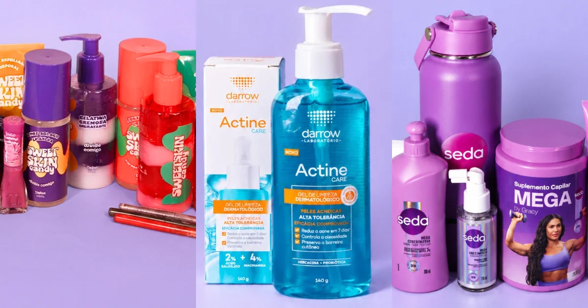 Haircare, maquiagem e skincare: confira todas as novidades do RecebidosFT da semana