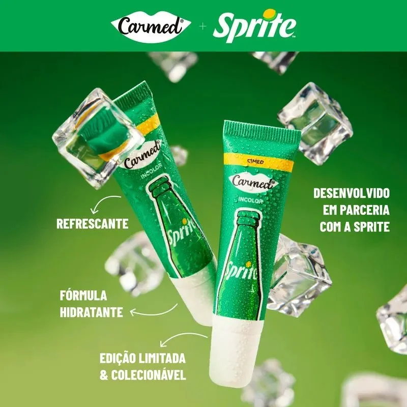 Hidratante labial Carmed + Sprite FPS 15