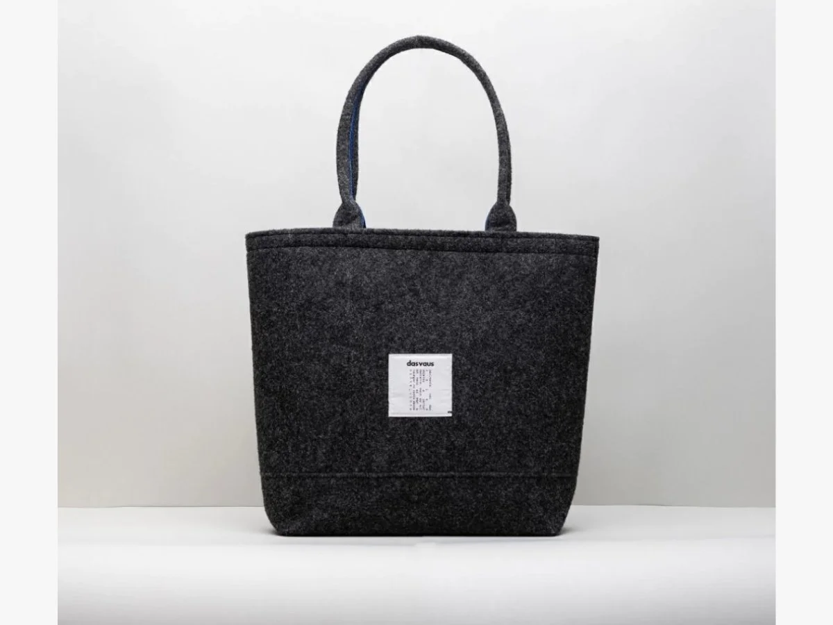 Bolsa Tote Travel cinza chumbo da Dasvaus