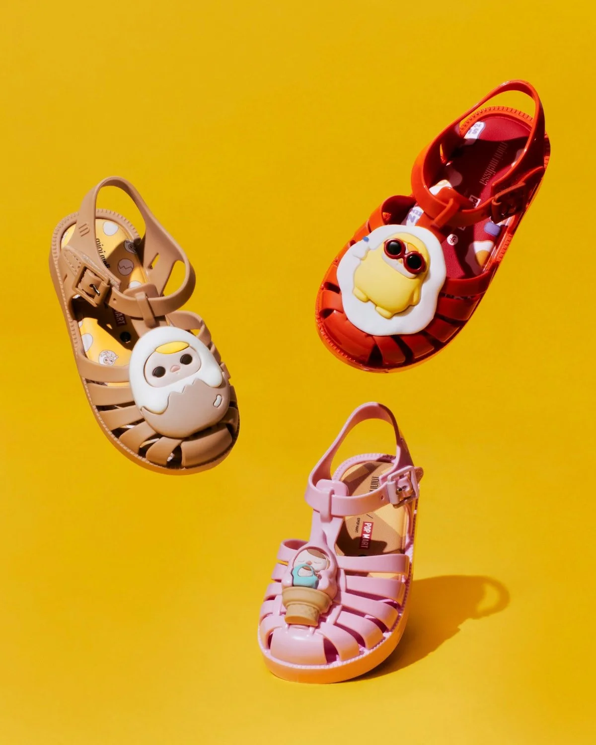 Mini Melissa Possession e versão BB da collab com POP MART com personagens PUCKY Egg World