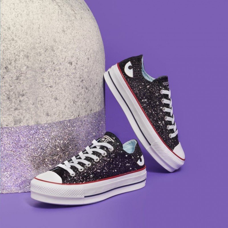converse chiara ferragni argent