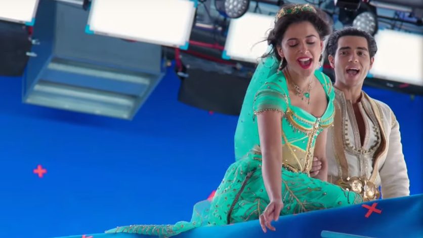 Consult Degree Celsius clearly Vídeo revela como foi feita a cena de voo no tapete em 'Aladdin' - Festival  Teen