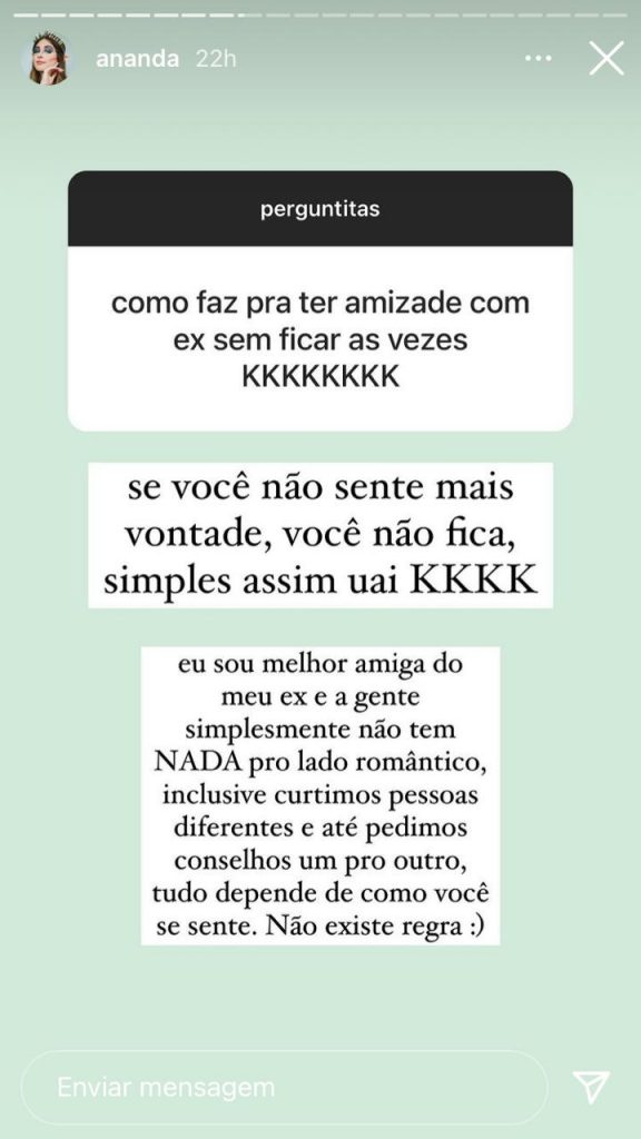 Após mais de um ano do término do namoro, Ananda fala sobre amizade com JP  Mota - Revista Atrevida