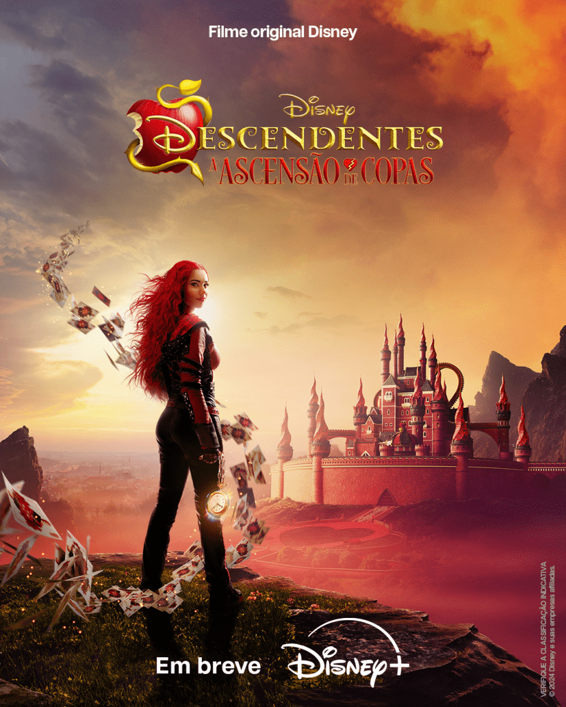 'Descendentes: Ascensão de Copas': Disney+ lança trailer e cartaz do filme
