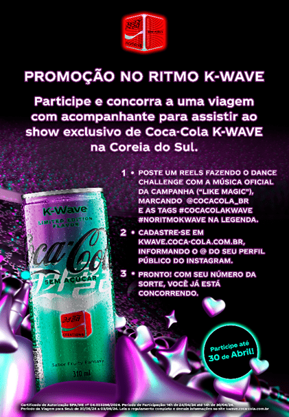 Coca-Cola Creations levará fãs à Coreia do Sul: No Ritmo K-Wave 
