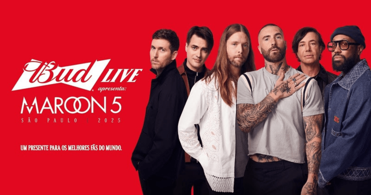 Bud Live estreia com Maroon 5 em show exclusivo para fãs brasileiros