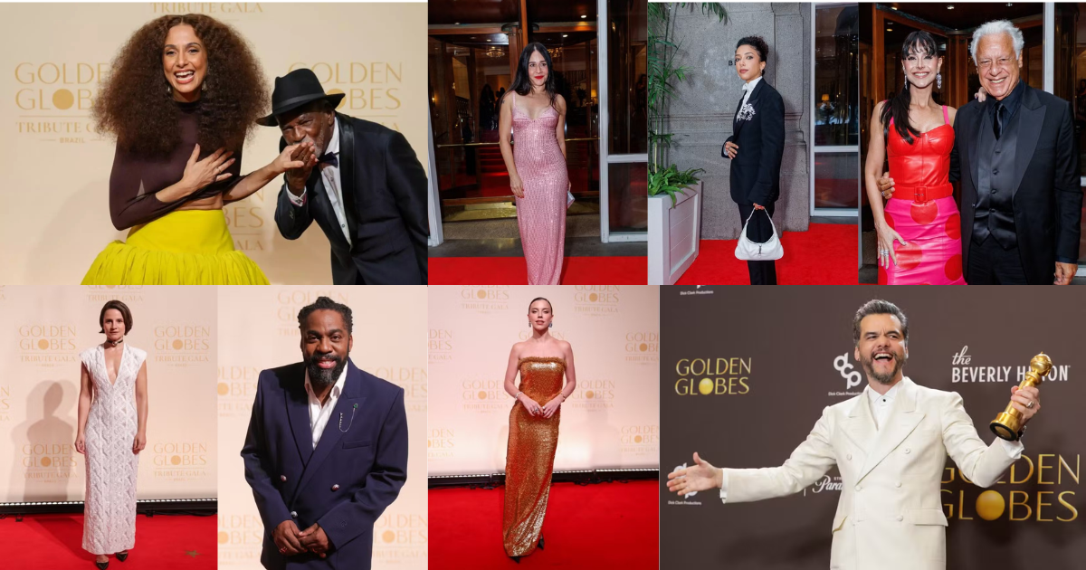 Brasil em cena: O estilo que dominou o Golden Globes no Rio de Janeiro