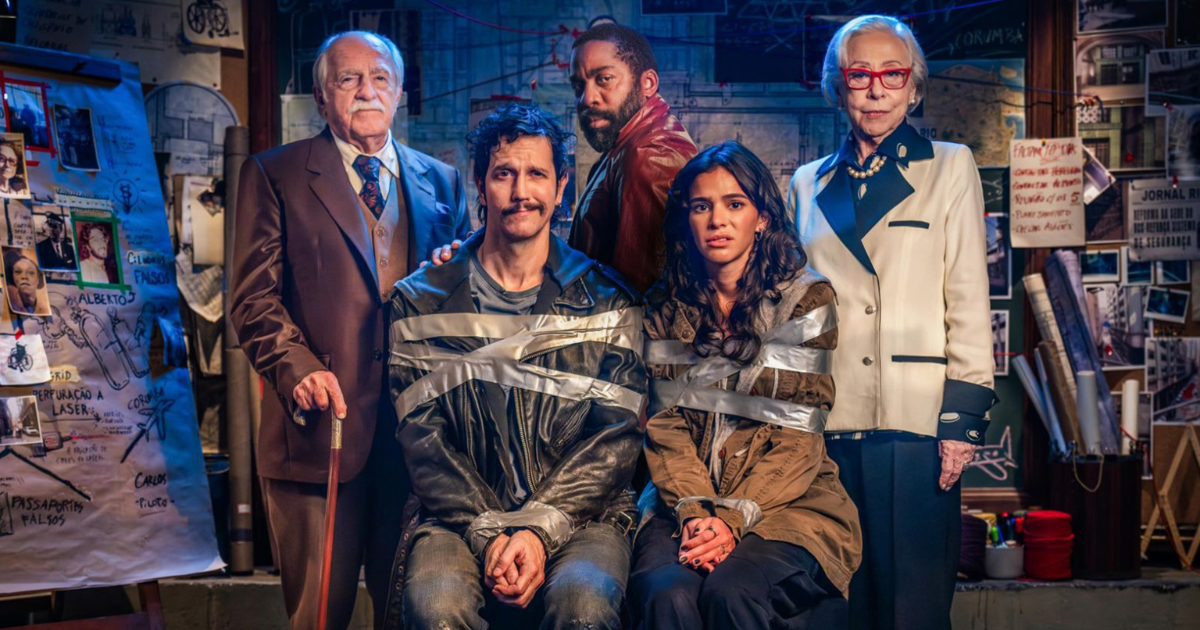 Fernanda Montenegro emociona em coletiva de ‘Velhos Bandidos’