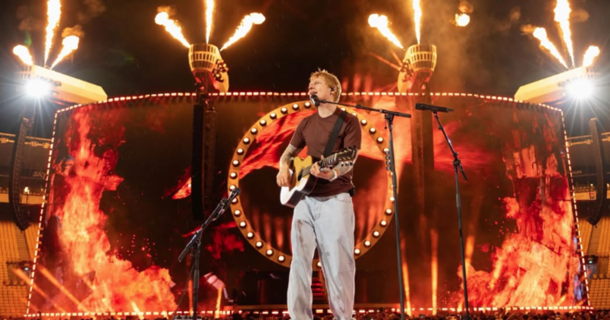 Ed Sheeran anuncia show no Brasil com a ‘Loop Tour’