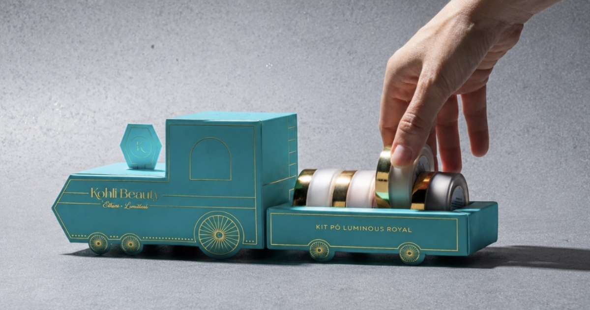 Luxo e tecnologia: Kohll Beauty lança o icônico Trem Luminous Royal