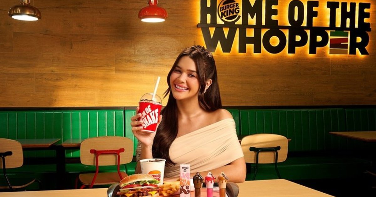 Burger King e Franciny Ehlke lançam LipShakes, glosses de BK Shake