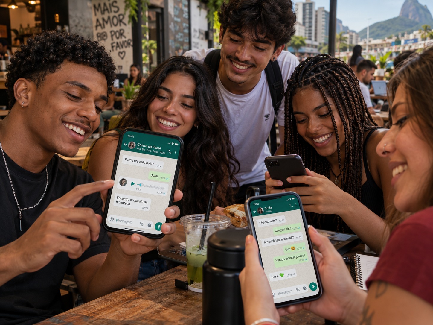 Novidades no WhatsApp. Corre pra ver!